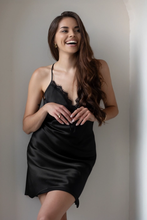 SILK BATHROBE LOVELY ROSES